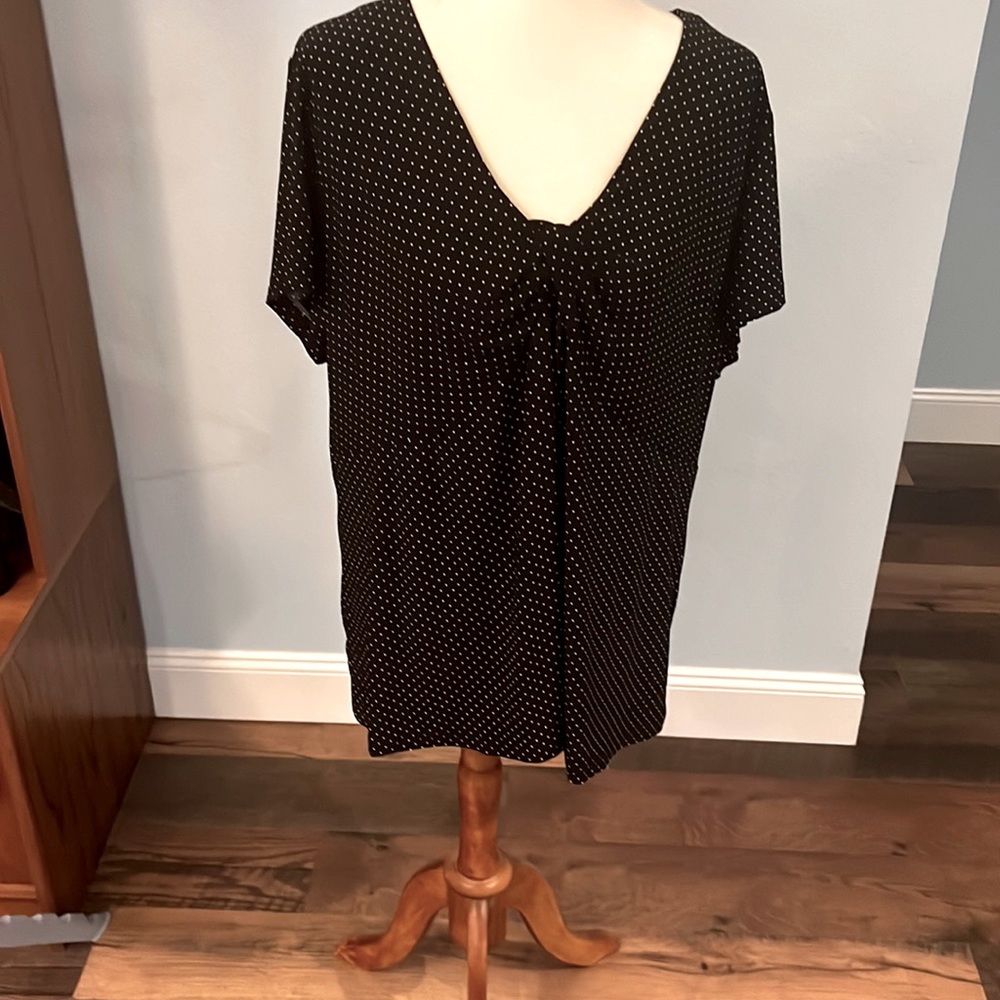 Polka dot blouse